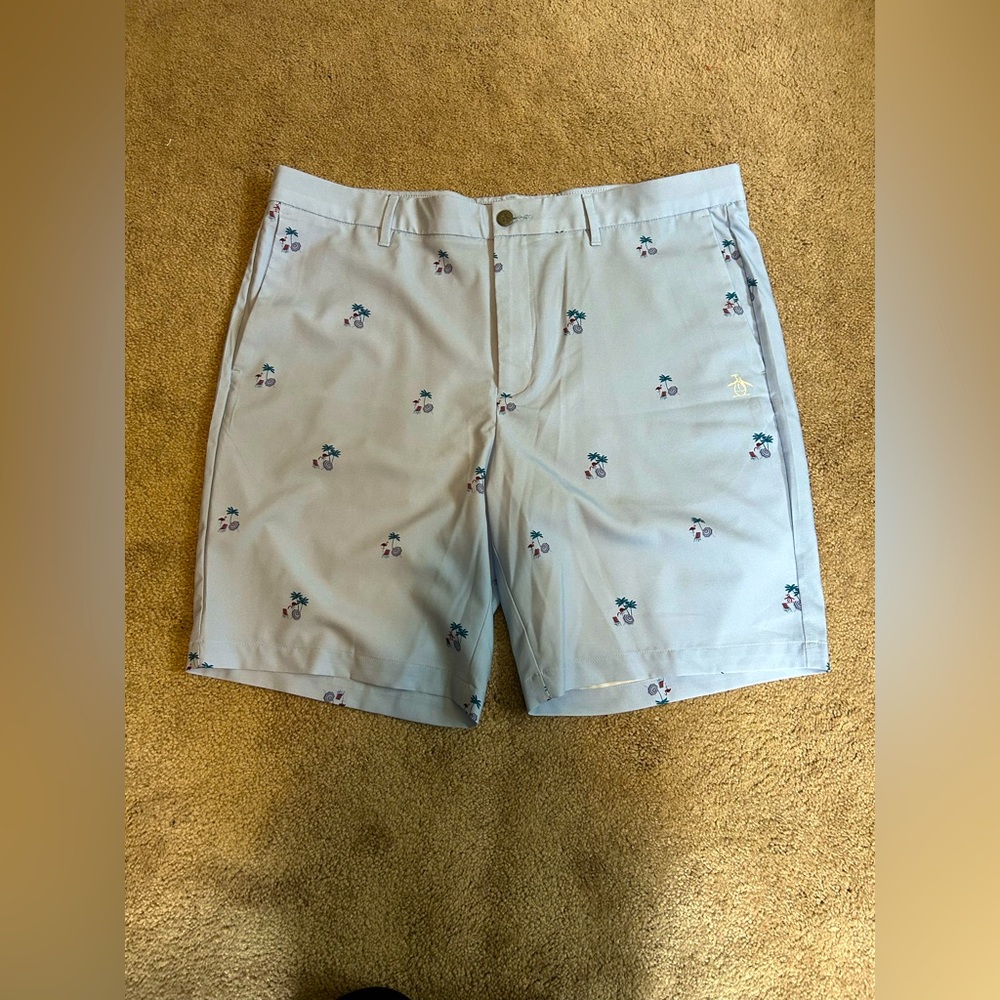 Original Penguin Beach Patterned Shorts